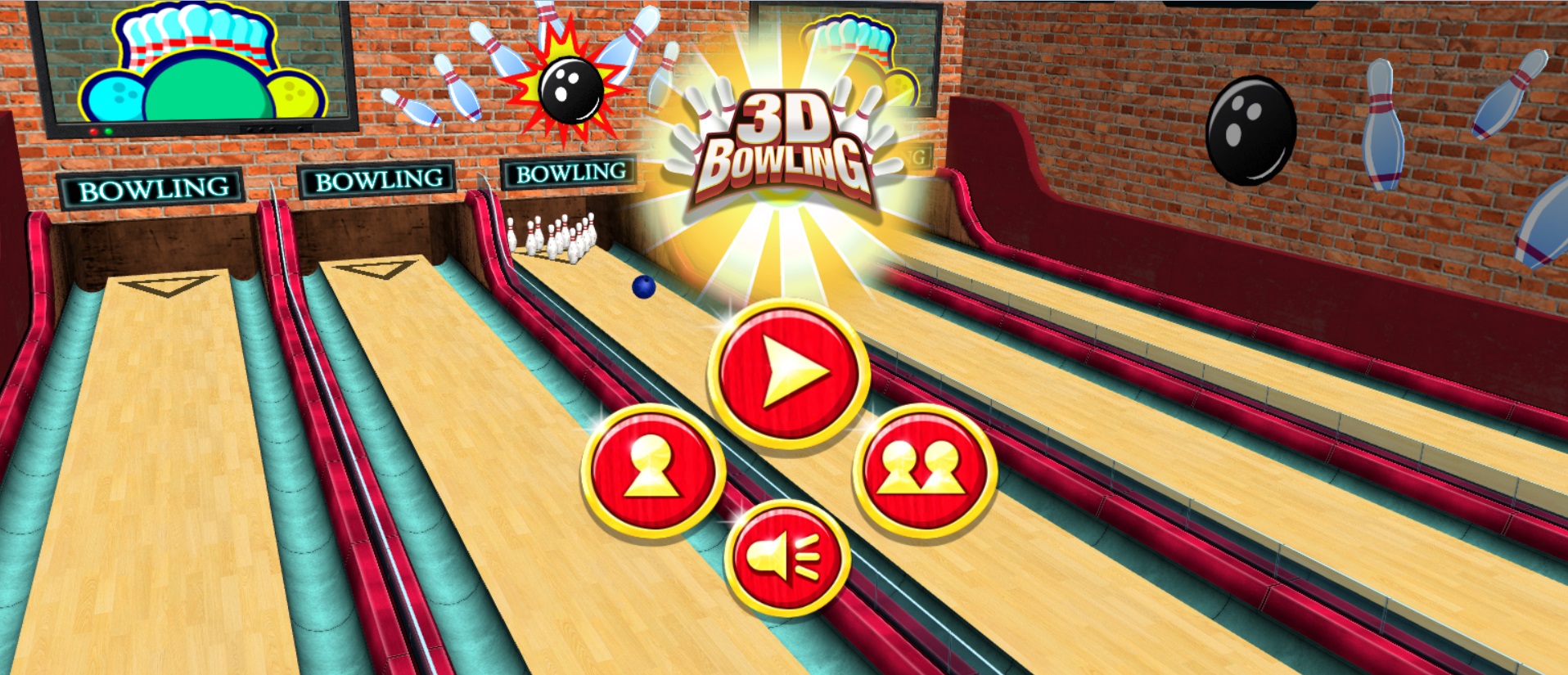 3D Bowling – Bóng Gỗ 3D